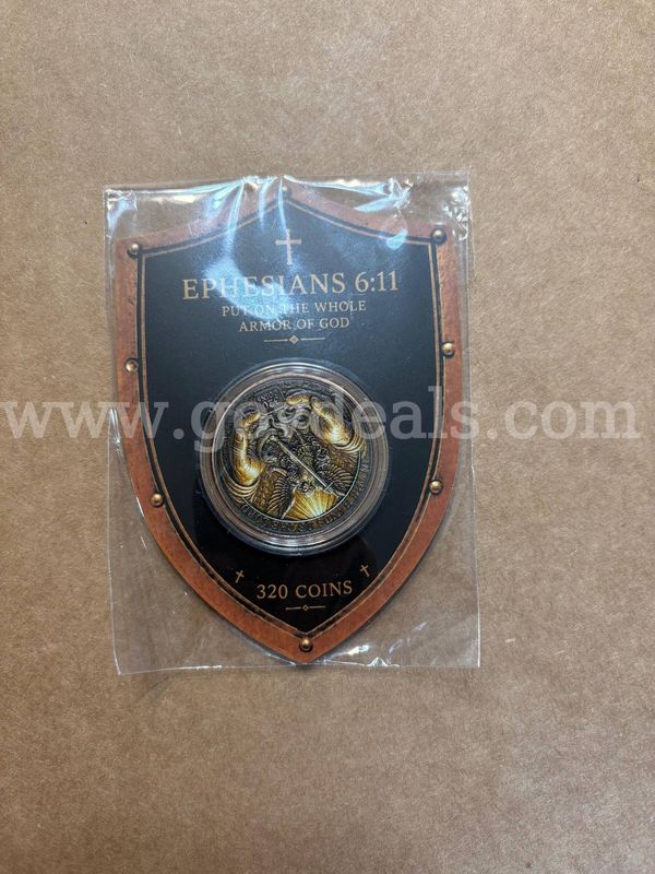1oz. .999 copper Ephesians 6:11