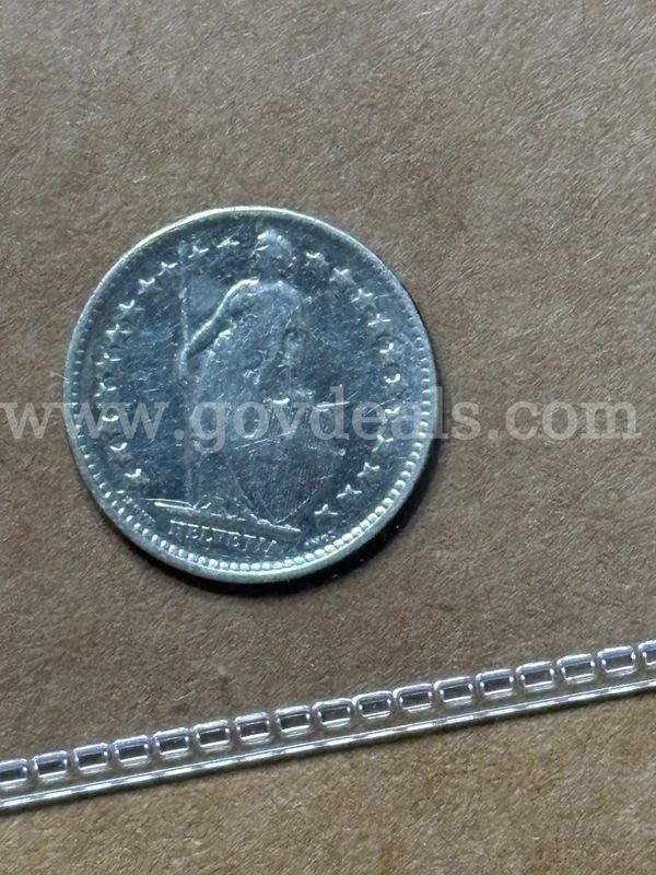 1921 1/2 Franc & two 1gram .999 silver valcambi