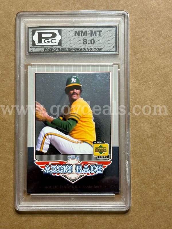 Rollie Fingers graded