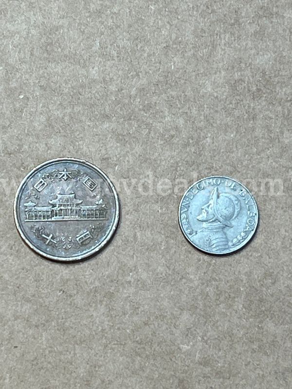 Two foreign coins