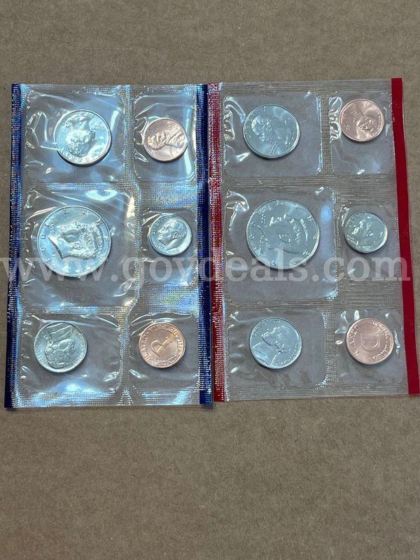 1991 uncirculated D&P mint set