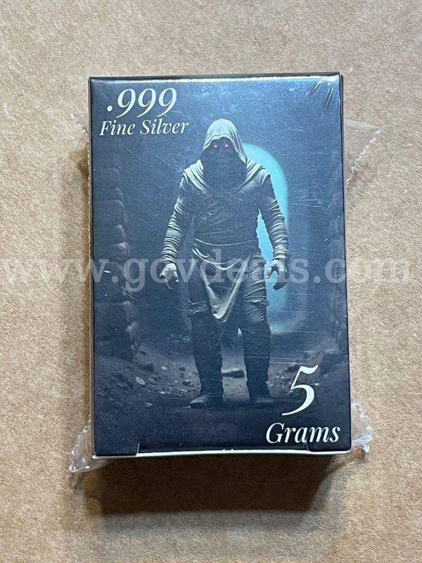 .999 5grams silver possible gold plated