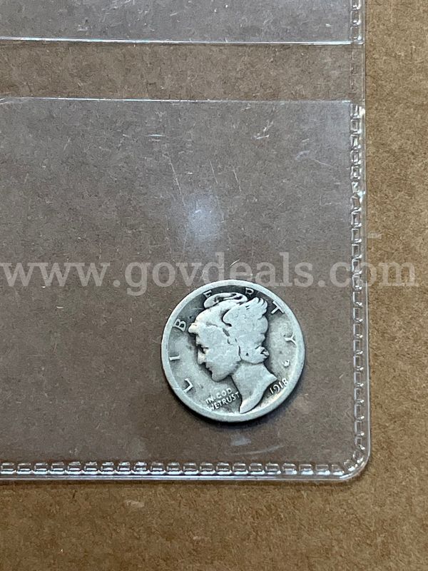 1918 Mercury Dime