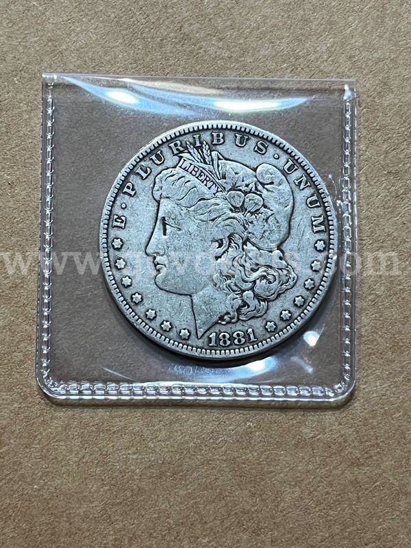 1881 Morgan Silver Dollar
