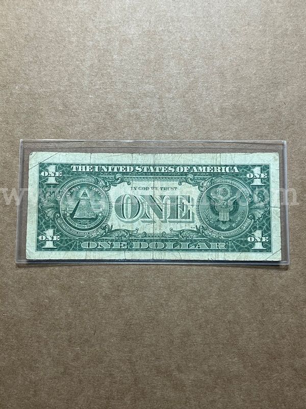 1957 B silver note