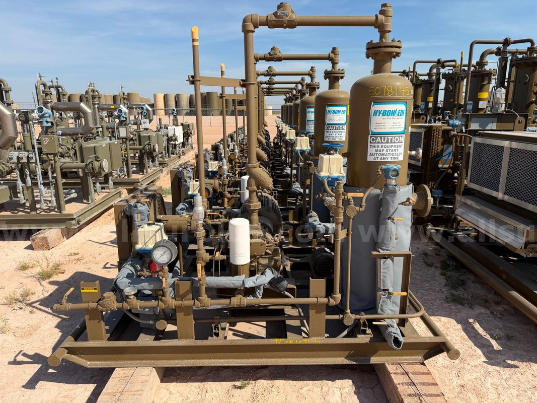 VRU Compressor Package, Hy-Bon EDI, Rotorcomp NK100, 218posi, 30hp, Qty 1