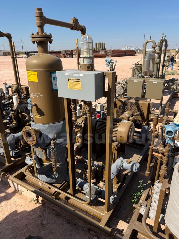 VRU Compressor Package, Hy-Bon EDI, Rotorcomp NK100, 218psi, 30hp, Qty 1