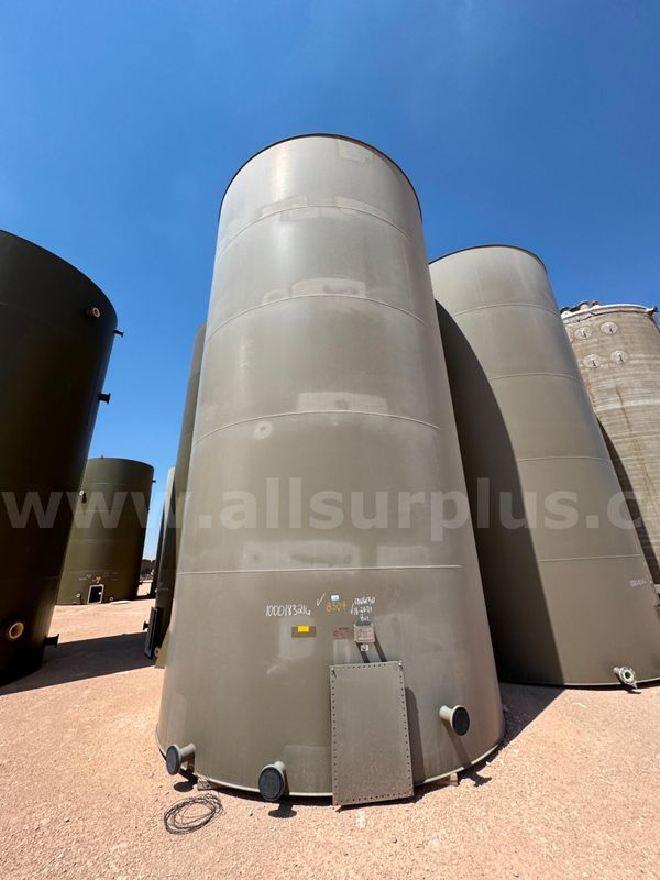 Tank, Steel, 1000BBL, 15.5ft x 30ft, Unused, Qty 1