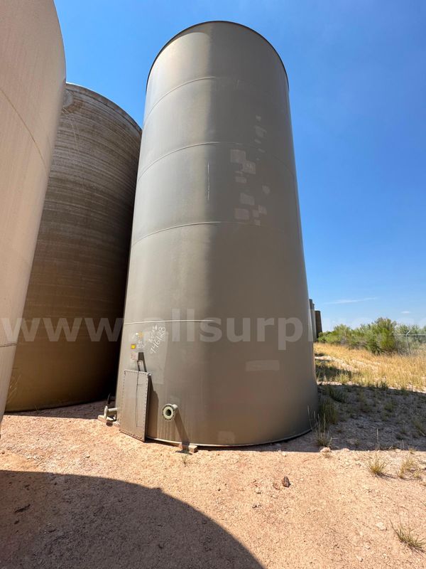Tank, Steel, 1000BBL, 15.5ft x 30ft, Unused, Qty 1