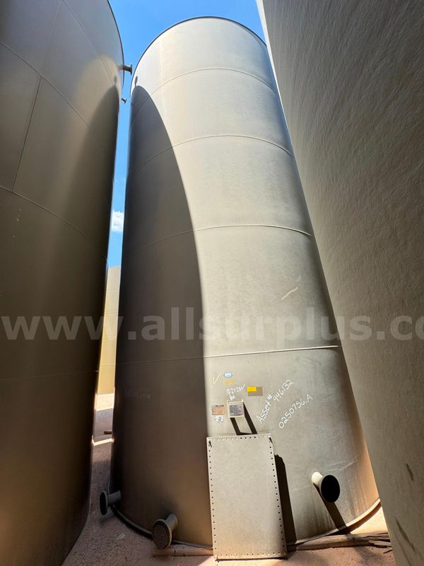 Tank, Steel, 1000BBL, 15.5ft x 30ft, Unused, Qty 1