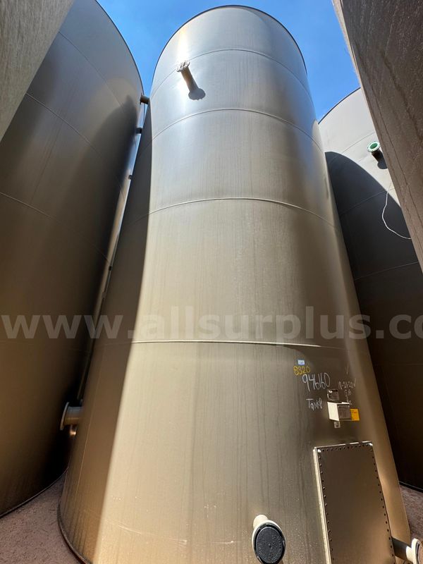 Tank, Steel, 1000BBL, 15.5ft x 30ft, Unused, Qty 1