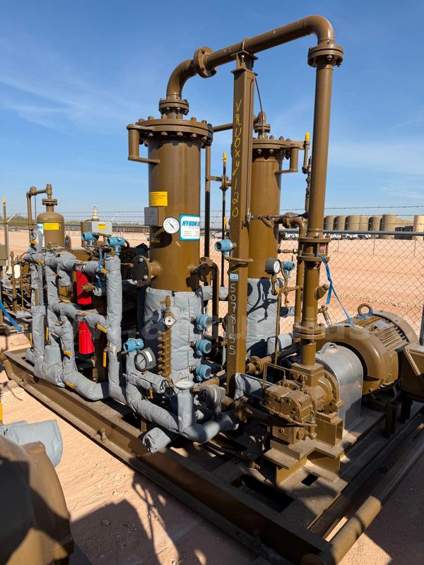 VRU Compressor Package, Hy-Bon EDI G12, LeRoi HGF12, 125hp, Dual Scrubbers, Heat Exchanger, 125hp VFD, Qty 1