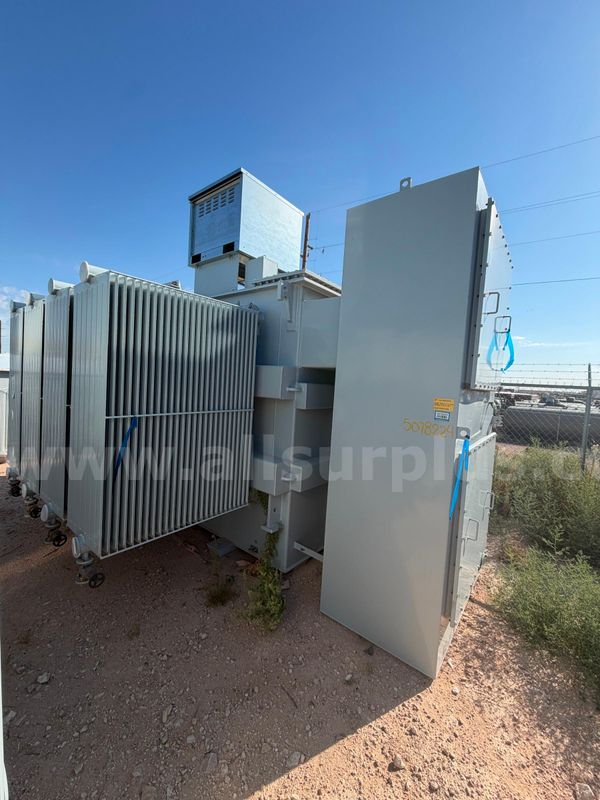 Power Transformer, 10MVA, 22860DV HV and 4160Y/2400V LV, 3ph, 60Hz, Sunbelt Solomon, Qty 1