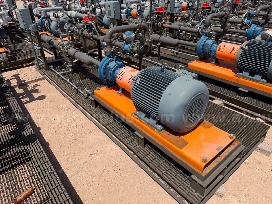 Pump Skid, Centrifugal Water Transfer, 3x2-13 A30, w/ 125HP Motor, Unused, Qty 1