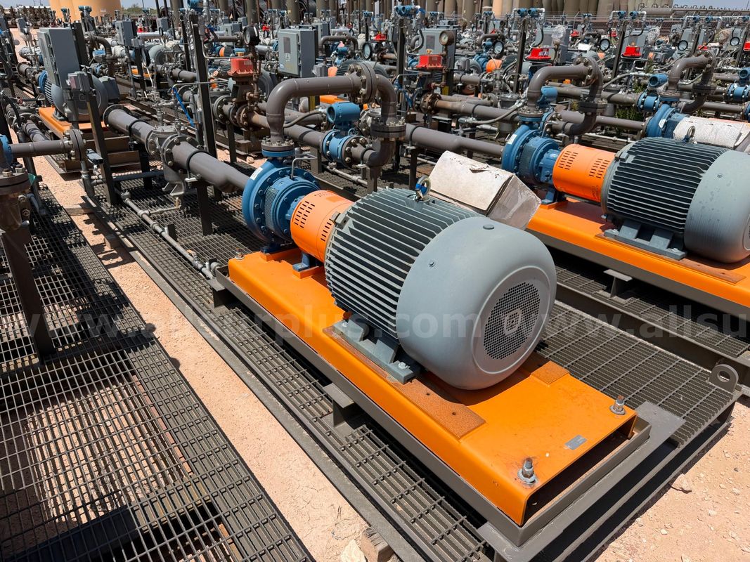 Pump Skid, Centrifugal Water Transfer, 3x2-13 A30, w/ 125HP Motor, Unused, Qty 1