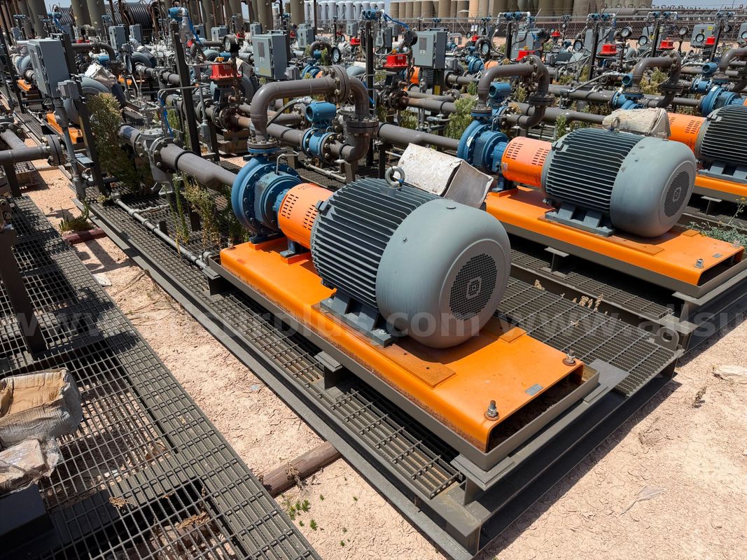 Pump Skid, Centrifugal Water Transfer, 3x2-13 A30, w/ 125HP Motor, Unused, Qty 1