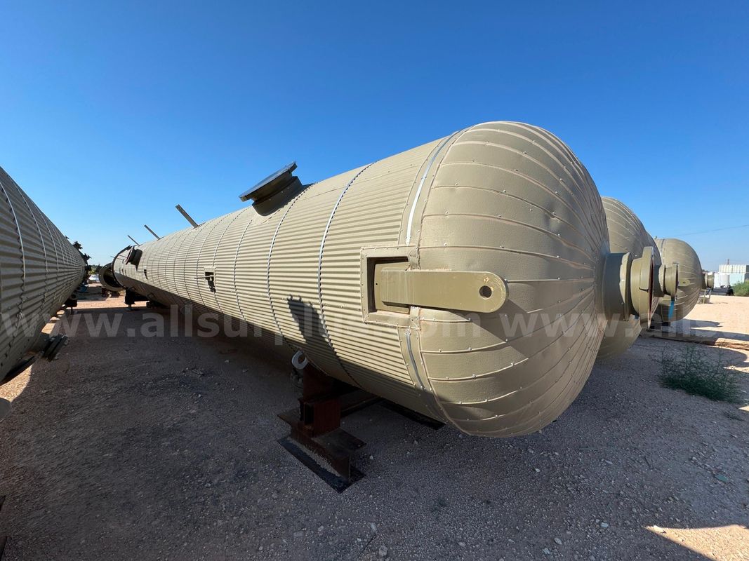 Vapor Recovery Tower, 72" x 43' S/S, 250psig @ 212F, Oil, Qty 1, Unused