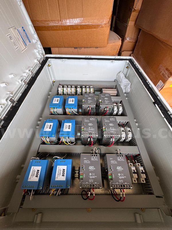 Power Supply Enclosures, Vynckier, AC Power Filters, Power Supplies, and Breakers, Qty 40