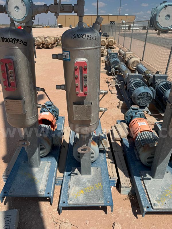 Pump Skid, Centrifugal, 7.5HP, 1x1.5-8L, Griswold Pumps, Qty 1
