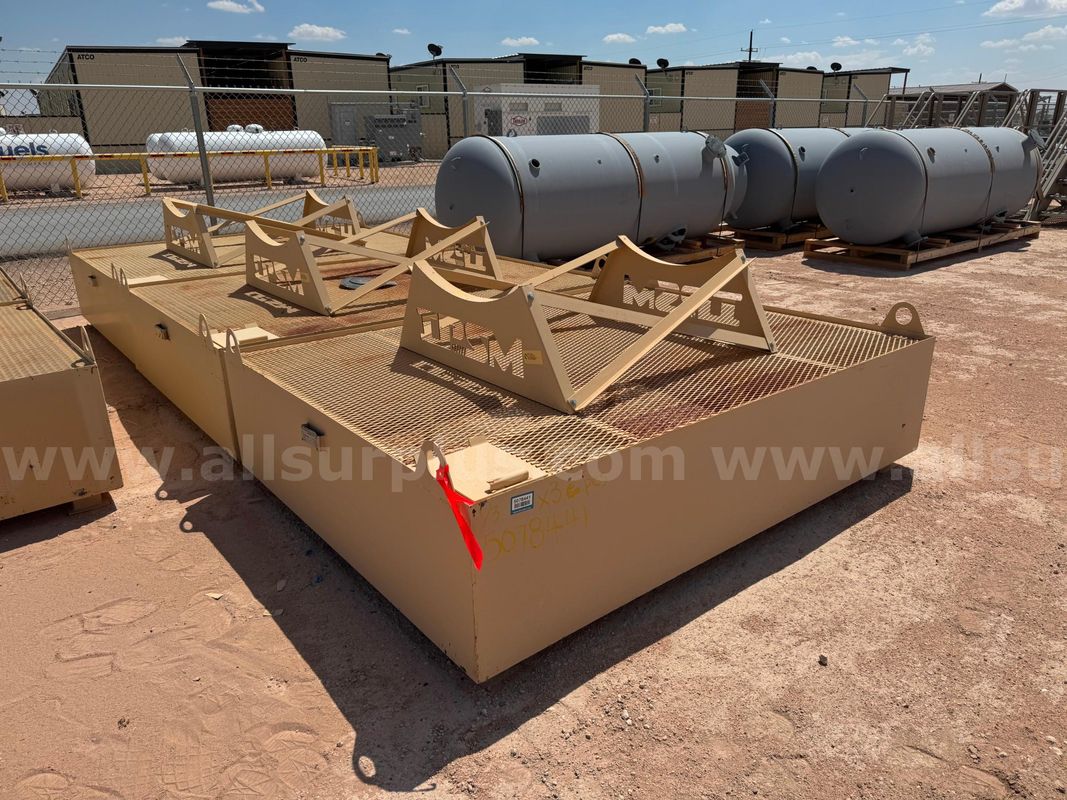 Tank Containment Drain, Low Pressure, 600 Gallon, 12GA, With Tank Saddle, Qty 3