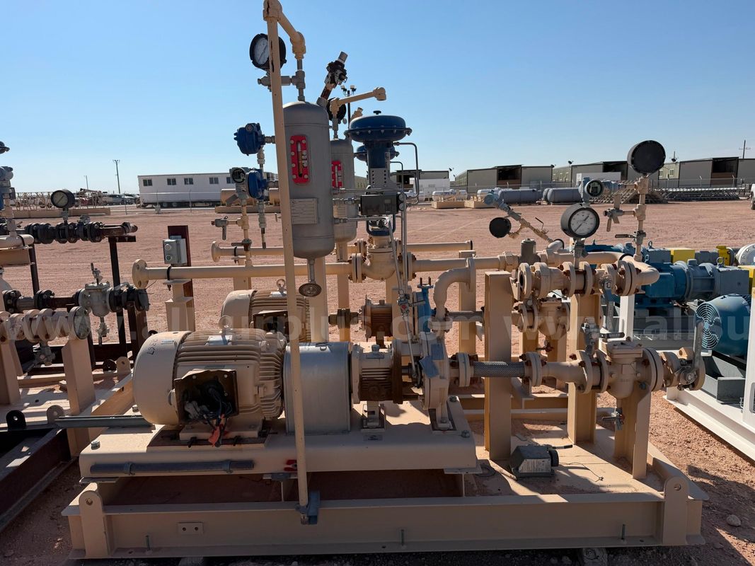 Pump Skid, 40HP, 1x2-10, Goulds, Qty 1