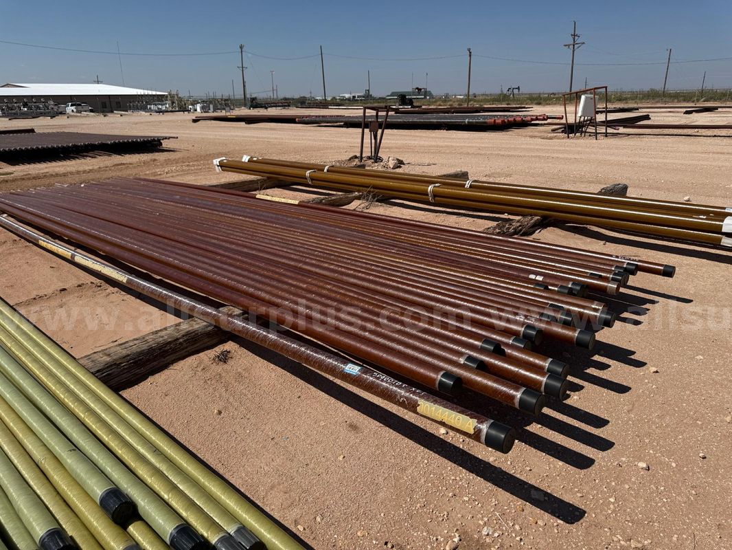 Line Pipe, Fiberglass, 3in x 30ft, NOV, Red Thread HP25, 27jts, 814ft