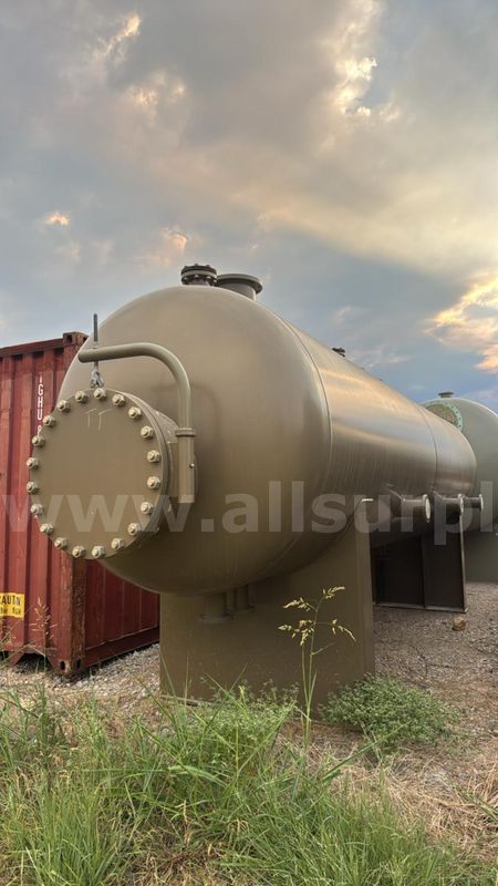 Separator, Horizontal, 3 Phase, 6ft x 20ft S/S, 250psi, w/Elevated Skid, Tankless 4.2, Qty 1