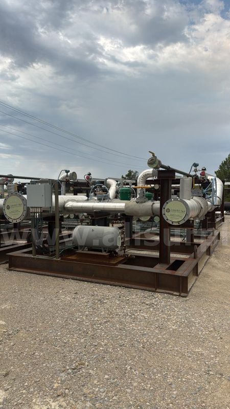 Line Heater Inlet Skid, 12'-6" W x 25' L, w/ Piping and Instrumentation, Tankless 6.0, UNUSED