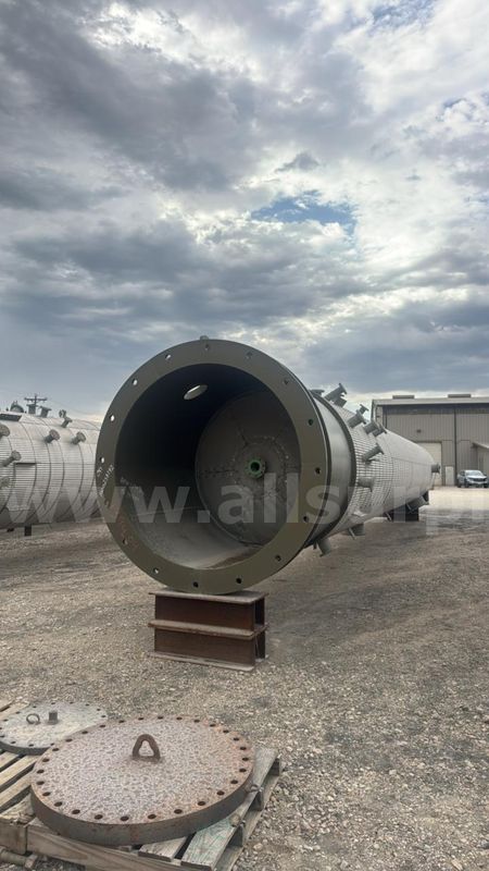 Vapor Recovery Tower, 72" x 43' S/S, 250psig @ 212F, Qty 1, Unused
