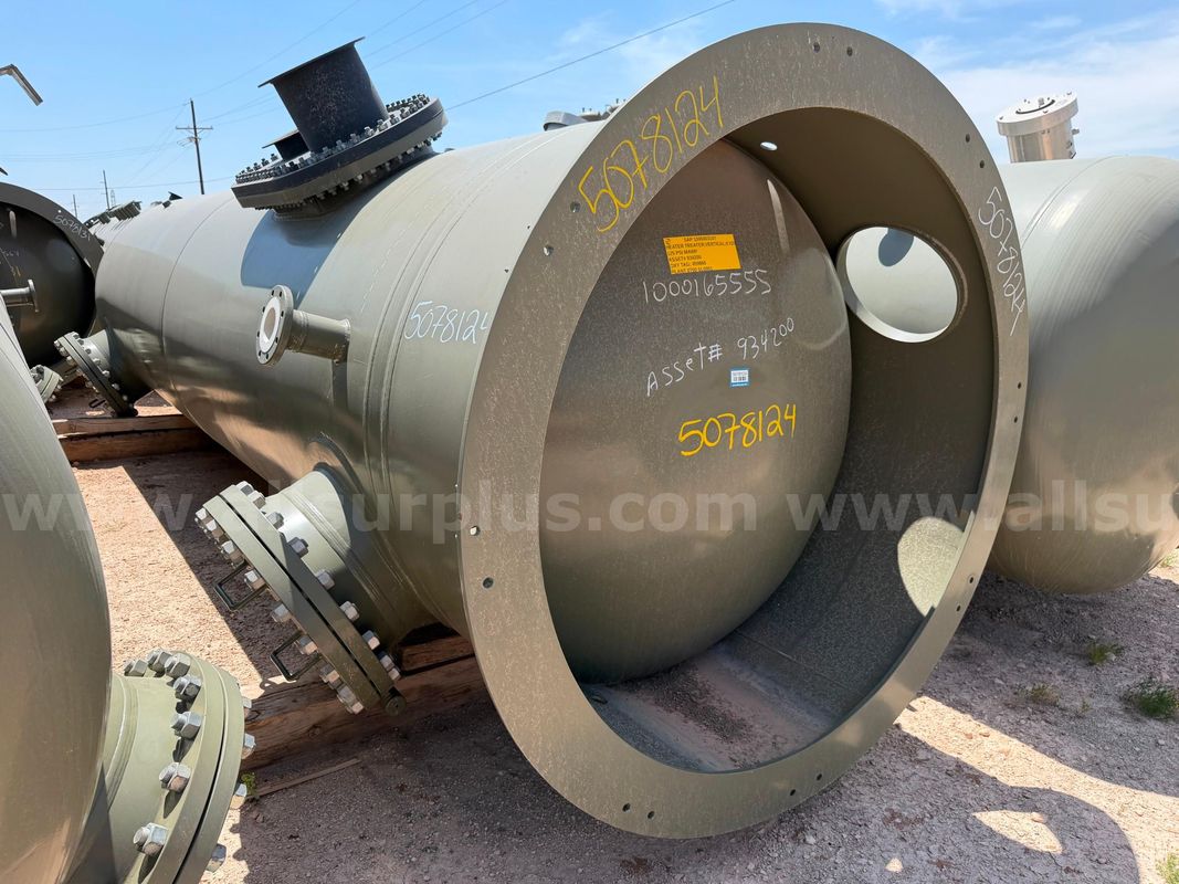 Heater Treater, Vertical, 125psi, 6ft x 20ft, Valerus, Qty 1