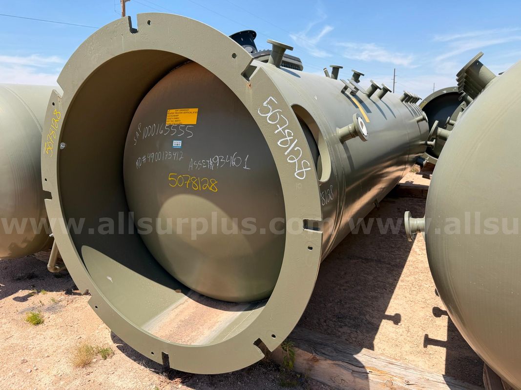 Heater Treater, Vertical, 125psi, 6ft x 20ft, Valerus, Qty 1