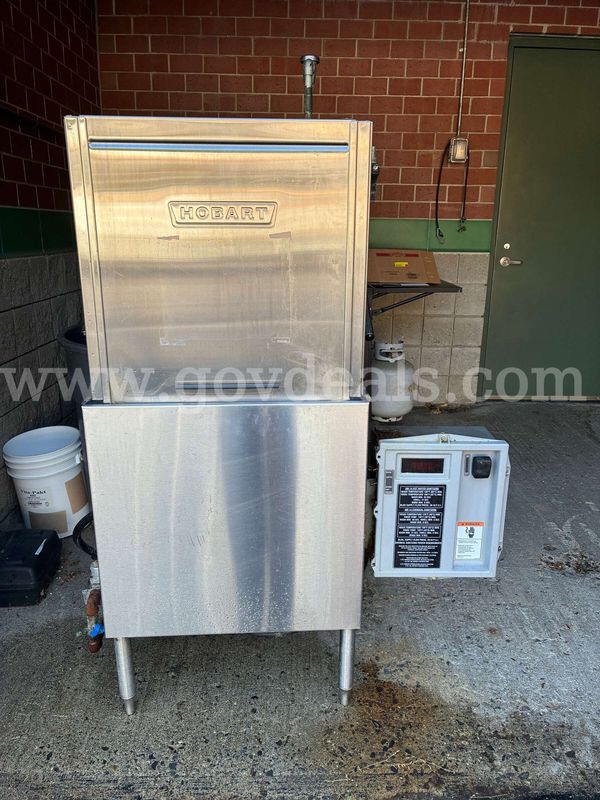 Hobart AM-14 Hot Water Sanitizer Single rack dishwasher