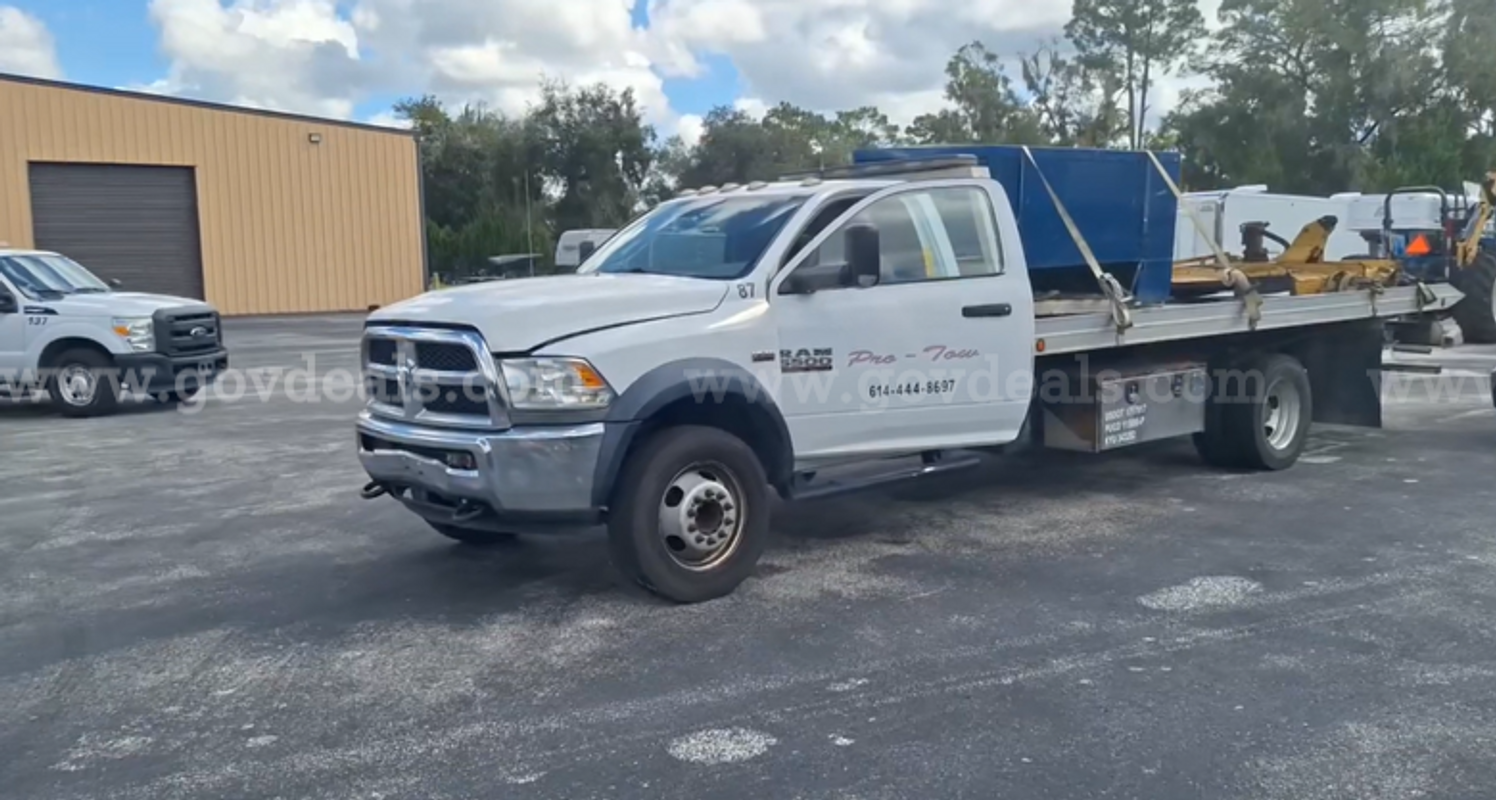 2018 RAM 5500 Rollback Tow Truck