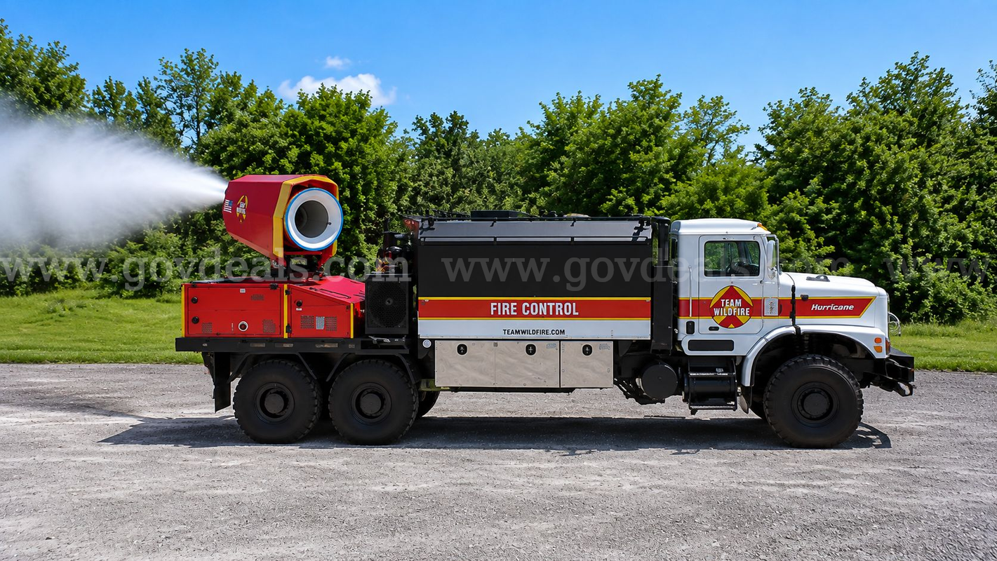 Jet-Engine Industrial Fire Suppression Truck - DICOSY Turbo Hydro Jet 40000 – Former USMC