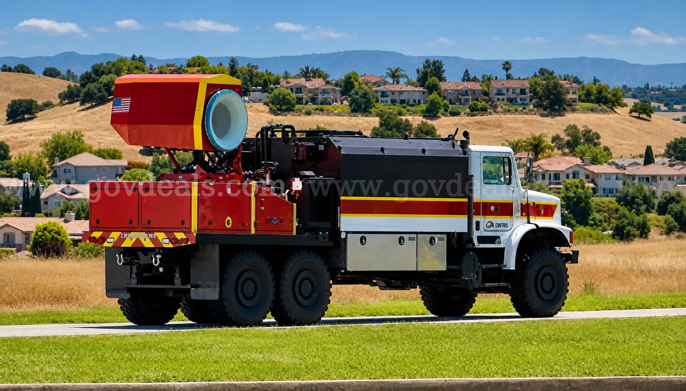Jet-Engine Industrial Fire Suppression Truck - DICOSY Turbo Hydro Jet 40000 – Former USMC