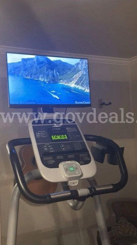 Precor elliptical with smart TV