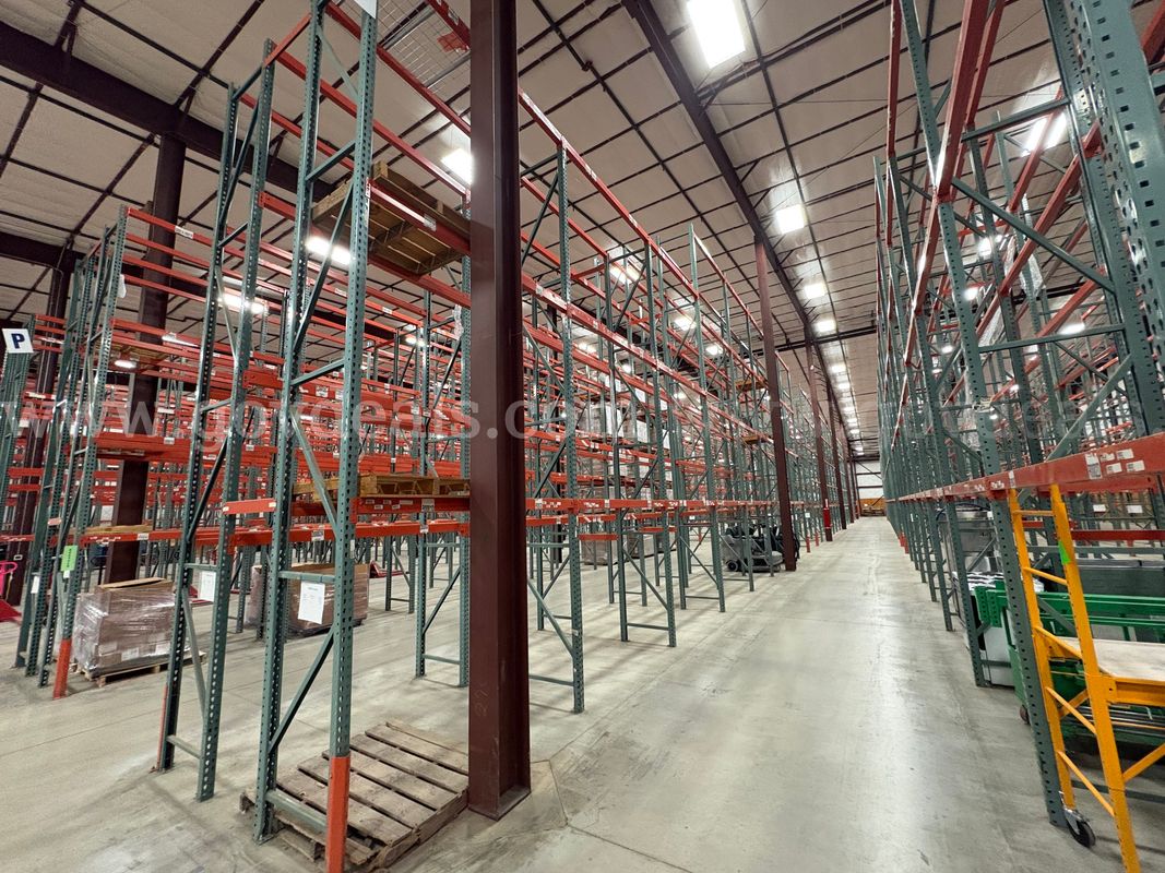 Lot of (9) Metal Storage Racks