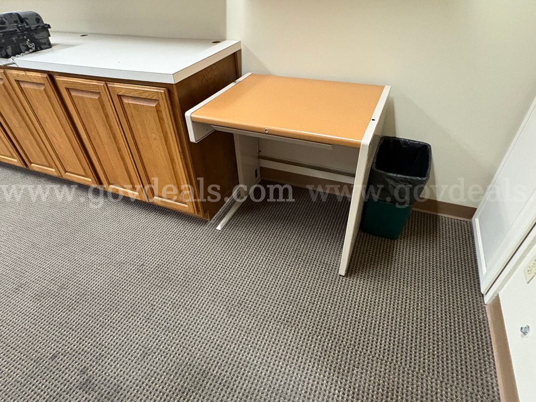 Desk , File Cabinet & AC Unit