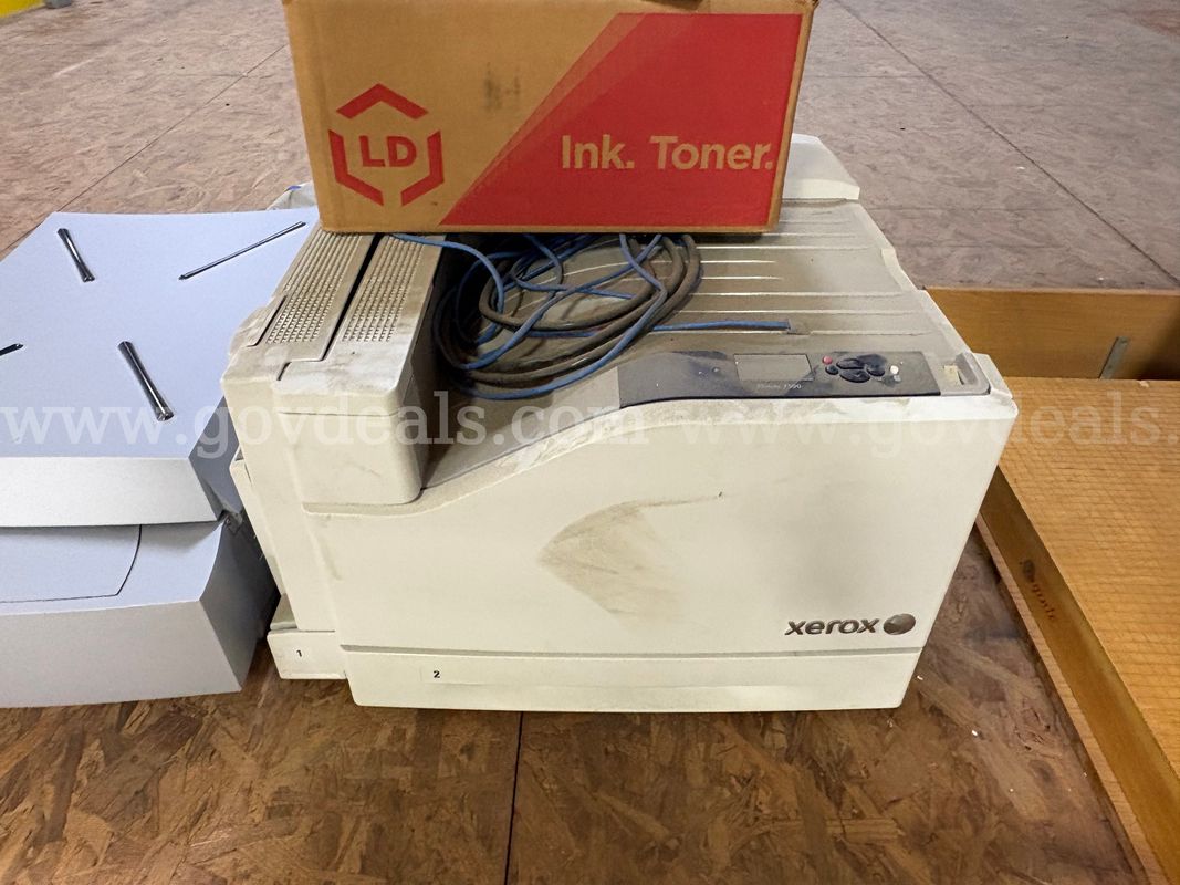 Printers , Paper Cutter , Chairs & Shelving