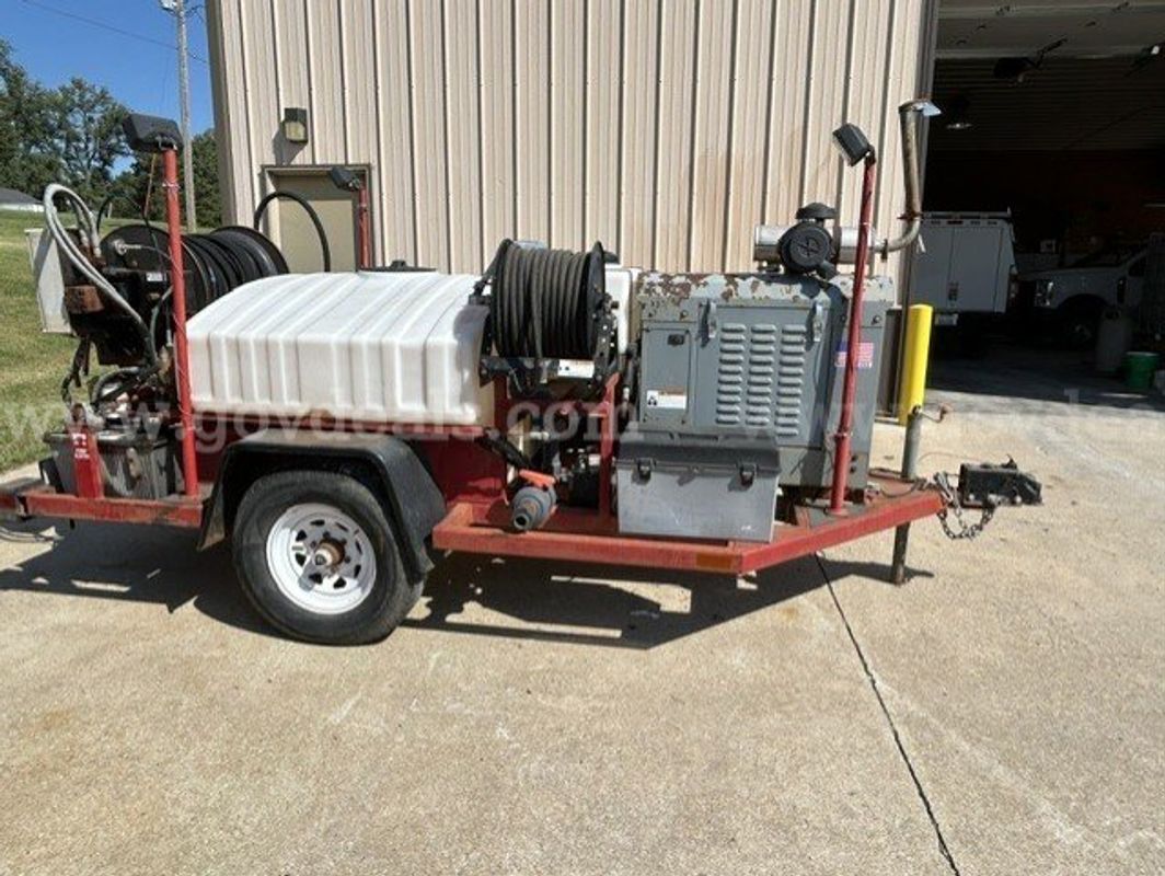 Sparton Commercial Trailer-Mounted Sewer Jetter