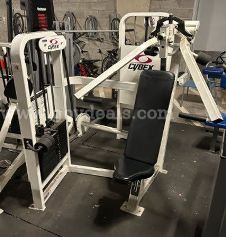 Cybex Seated Dual Axis Incline Chest Press Machine