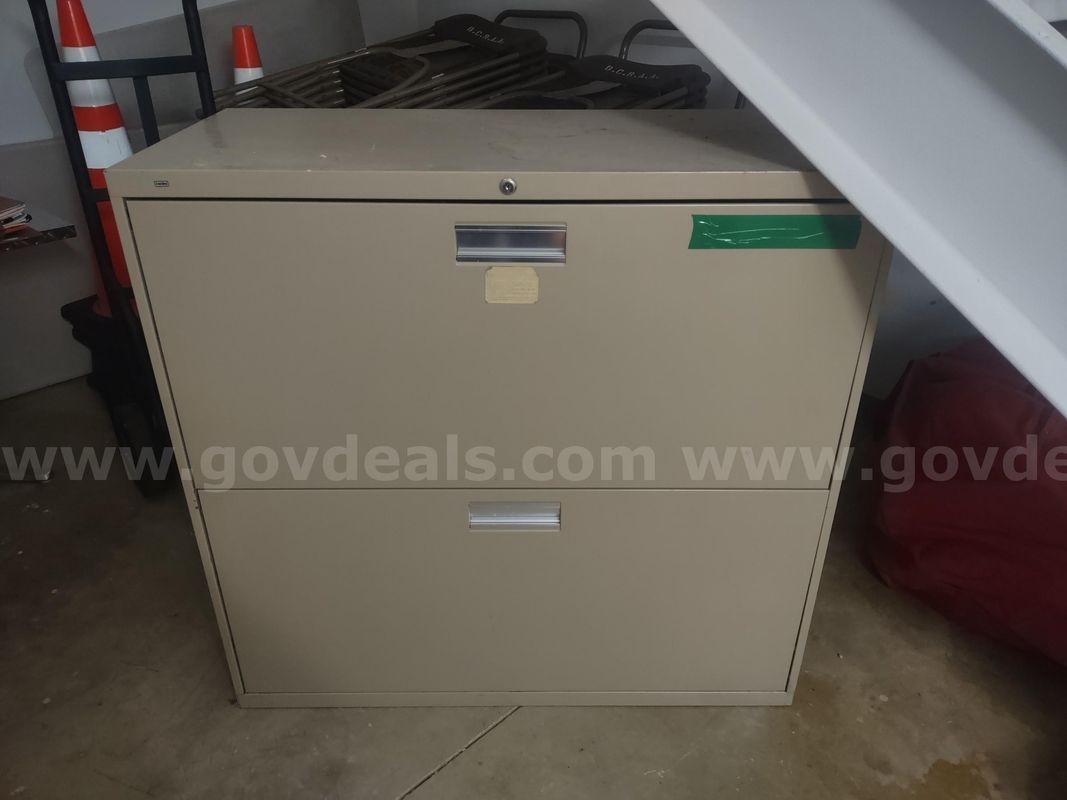 2 Drawer Metal File Cabinet