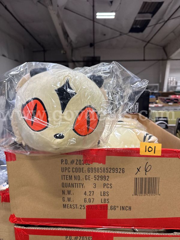 Brand new Inuyasha Kiara 20” pill plush Rumiko Takahashi Rare Super Soft, retails for $90 each, lot has 6 units