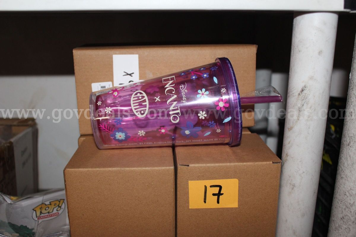 Brand New Camp X Disney'S Encanto Collab Kids Plastic Tumbler With Straw Isabela Theme
