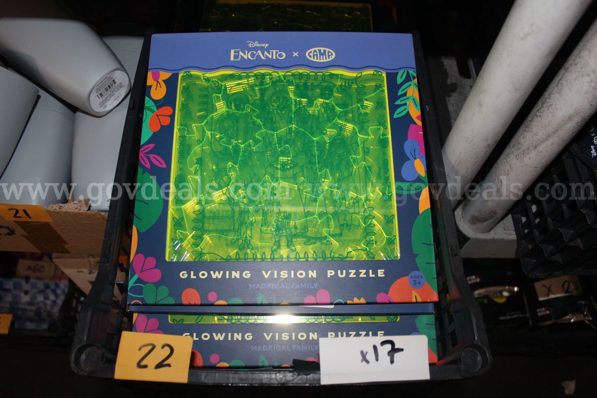 Brand New Camp X Disney's Encanto Collab Glowing Vision Puzzle Madrigal