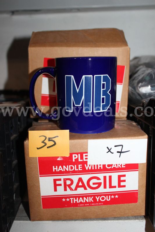 Robotech Mars Base Ceramic Mug, lot has 7 units.