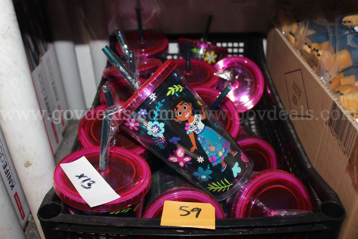 Brand New Camp X Disney's Encanto Collab Kids Plastic Tumbler With Straw Mirabel Themed