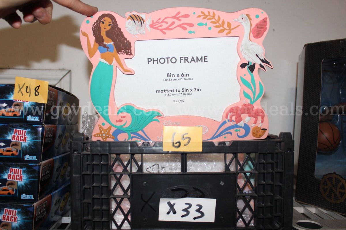 Brand New Camp X Disney's The Little Mermaid Collab Photo Frame 8"X6" for sale. Lot contains 33 units.