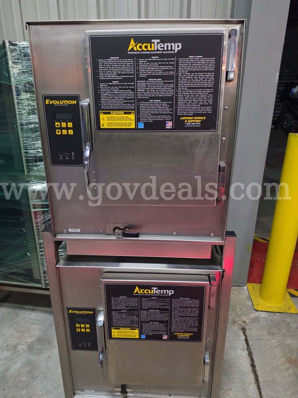 AccuTemp 12 Pan Convection Steamer P61201E060DBL Commercial Kitchen