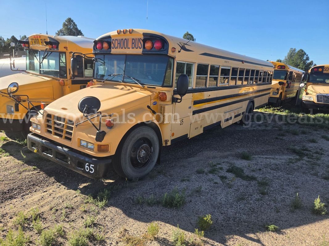 2006 Blue Bird School Bus – 71 Passenger – 214,613 Miles